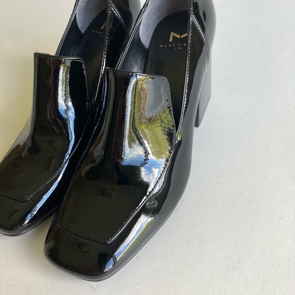 Marc Fisher Black Patent Leather Heels. Beautiful and classy. - Picture 7 of 15
